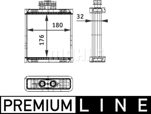 Wilmink Group WG2180192 - Теплообмінник, опалення салону autocars.com.ua