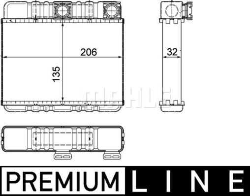 Wilmink Group WG2180210 - Теплообмінник, опалення салону autocars.com.ua