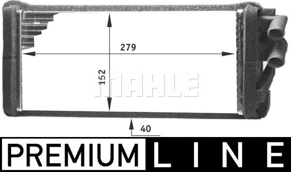 Wilmink Group WG2180222 - Теплообмінник, опалення салону autocars.com.ua