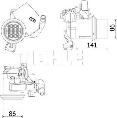 Wilmink Group WG2180234 - Радіатор, рециркуляція ОГ autocars.com.ua