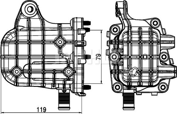 Wilmink Group WG2180249 - Радіатор, рециркуляція ОГ autocars.com.ua