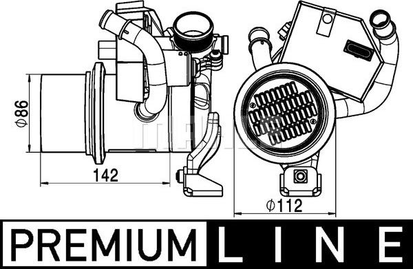 Wilmink Group WG2180250 - Радіатор, рециркуляція ОГ autocars.com.ua