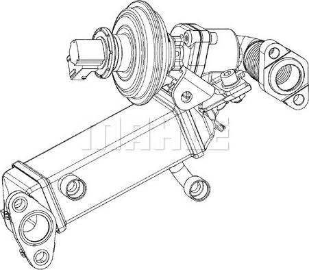 Wilmink Group WG2180253 - Радіатор, рециркуляція ОГ autocars.com.ua