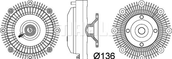 Wilmink Group WG2180268 - Зчеплення, вентилятор радіатора autocars.com.ua