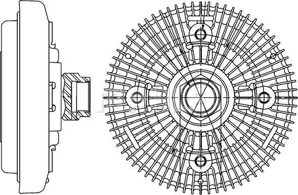 Wilmink Group WG2180354 - Зчеплення, вентилятор радіатора autocars.com.ua