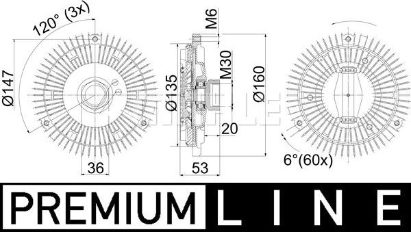 Wilmink Group WG2180419 - Зчеплення, вентилятор радіатора autocars.com.ua