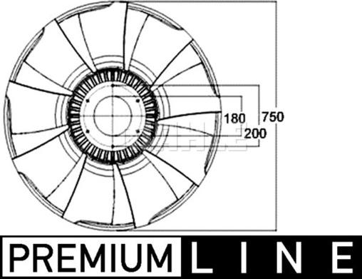 Wilmink Group WG2180951 - Крильчатка вентилятора, охолодження двигуна autocars.com.ua