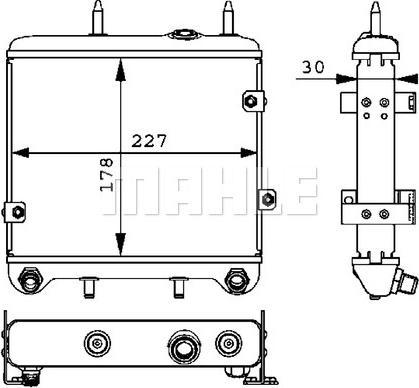 Wilmink Group WG2181196 - Масляний радіатор, рухове масло autocars.com.ua