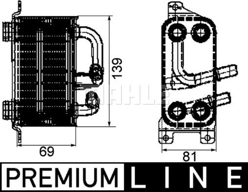 Wilmink Group WG2181246 - Масляний радіатор, рухове масло autocars.com.ua