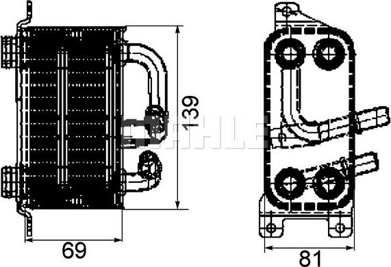 Wilmink Group WG2181246 - Масляний радіатор, рухове масло autocars.com.ua