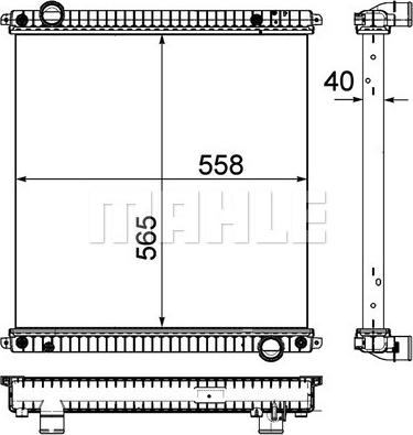 Wilmink Group WG2182264 - Радиатор, охлаждение двигателя autodnr.net