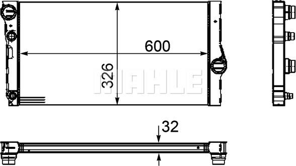 Wilmink Group WG2182384 - Радіатор, охолодження двигуна autocars.com.ua