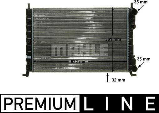 Wilmink Group WG2182507 - Радиатор, охлаждение двигателя autodnr.net