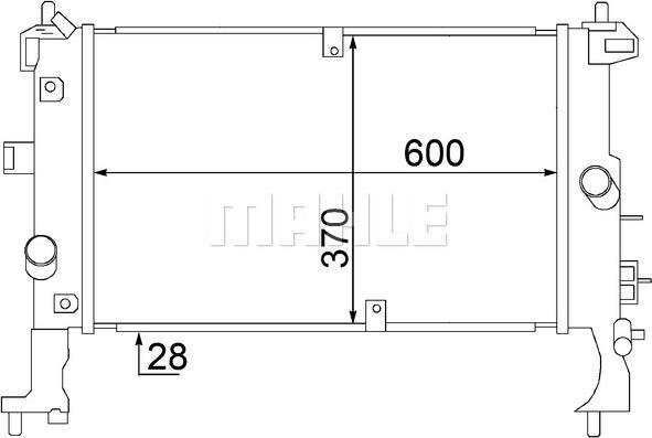 Wilmink Group WG2182687 - Радіатор, охолодження двигуна autocars.com.ua