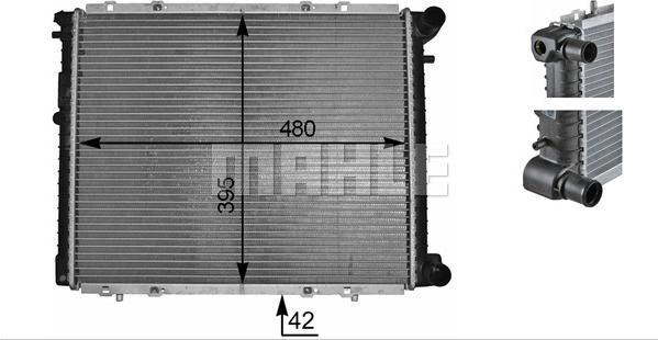 Wilmink Group WG2182706 - Радіатор, охолодження двигуна autocars.com.ua