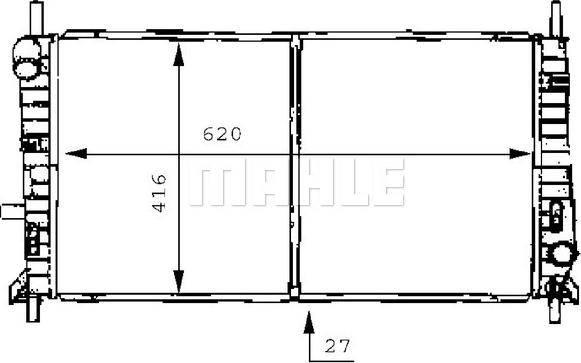 Wilmink Group WG2182735 - Радіатор, охолодження двигуна autocars.com.ua