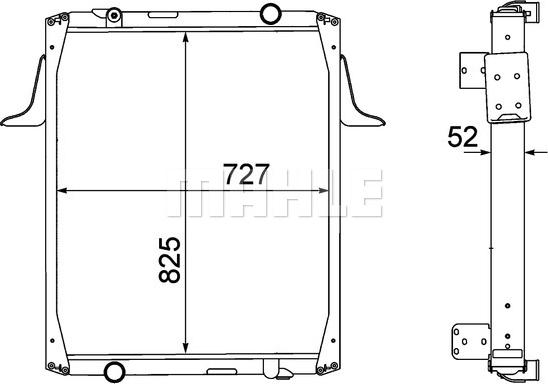 Wilmink Group WG2182742 - Радіатор, охолодження двигуна autocars.com.ua