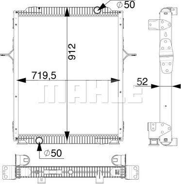 Wilmink Group WG2182805 - Радіатор, охолодження двигуна autocars.com.ua