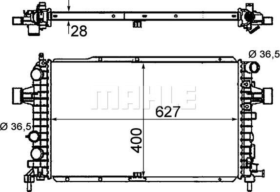 Wilmink Group WG2182885 - Радіатор, охолодження двигуна autocars.com.ua