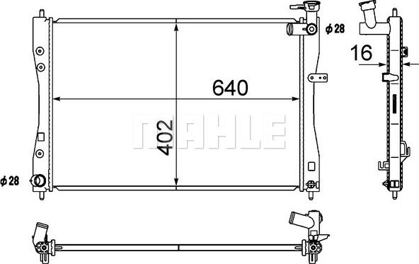 Wilmink Group WG2182911 - Радіатор, охолодження двигуна autocars.com.ua