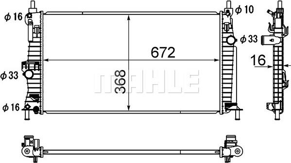 Wilmink Group WG2182918 - Радіатор, охолодження двигуна autocars.com.ua