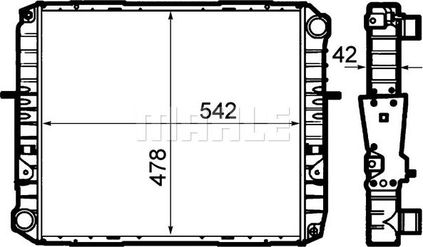 Wilmink Group WG2182952 - Радіатор, охолодження двигуна autocars.com.ua