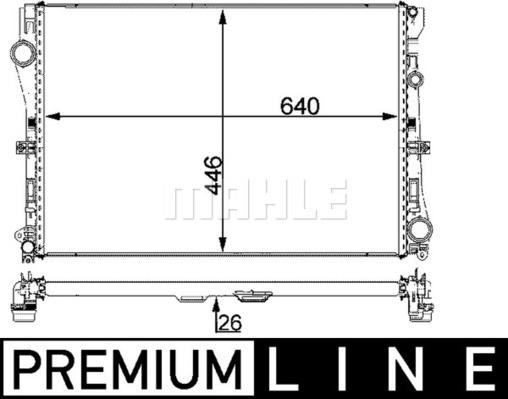 Wilmink Group WG2183100 - Радіатор, охолодження двигуна autocars.com.ua