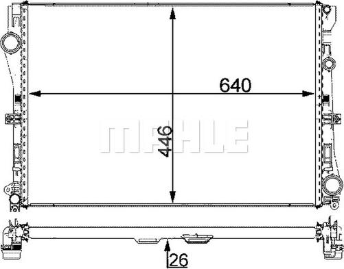 Wilmink Group WG2183100 - Радіатор, охолодження двигуна autocars.com.ua