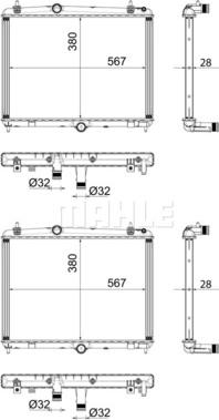 Wilmink Group WG2183112 - Радіатор, охолодження двигуна autocars.com.ua