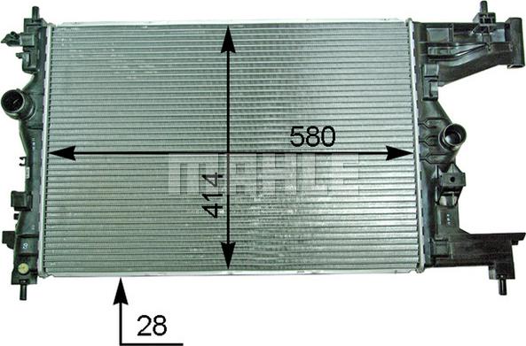 Wilmink Group WG2183114 - Радиатор, охлаждение двигателя autodnr.net