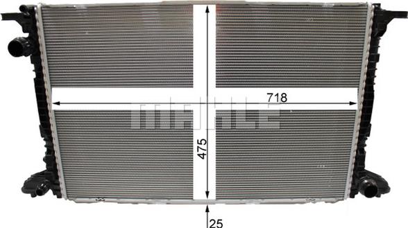 Wilmink Group WG2183153 - Радіатор, охолодження двигуна autocars.com.ua