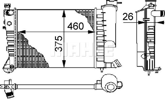 Wilmink Group WG2183170 - Радіатор, охолодження двигуна autocars.com.ua