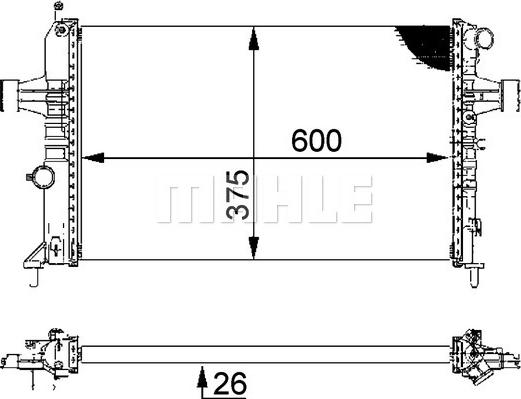 Wilmink Group WG2183224 - Радіатор, охолодження двигуна autocars.com.ua