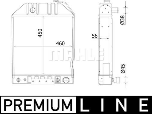 Wilmink Group WG2183237 - Радіатор, охолодження двигуна autocars.com.ua