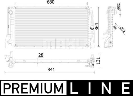 Wilmink Group WG2183282 - Радіатор, охолодження двигуна autocars.com.ua