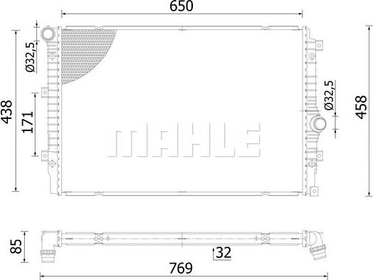 Wilmink Group WG2183323 - Радиатор, охлаждение двигателя autodnr.net