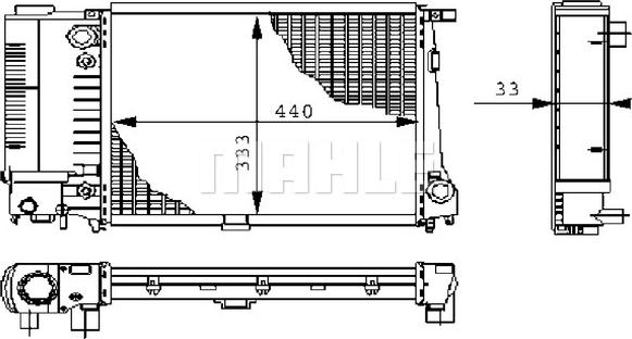 Wilmink Group WG2183383 - Радіатор, охолодження двигуна autocars.com.ua