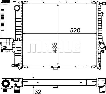 Wilmink Group WG2183402 - Радіатор, охолодження двигуна autocars.com.ua