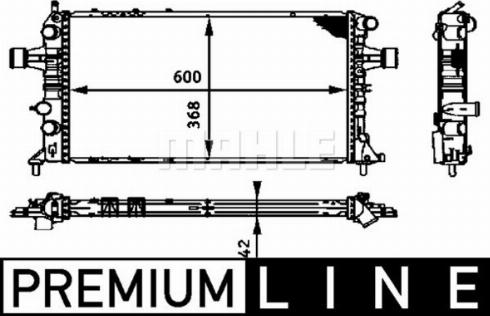 Wilmink Group WG2183465 - Радіатор, охолодження двигуна autocars.com.ua