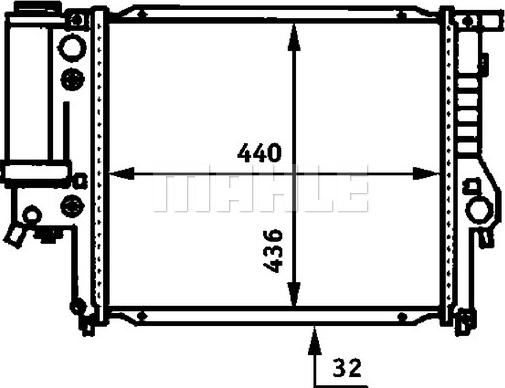 Wilmink Group WG2183484 - Радиатор, охлаждение двигателя autodnr.net