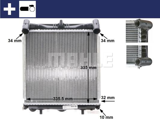 Wilmink Group WG2183523 - Радиатор, охлаждение двигателя autodnr.net