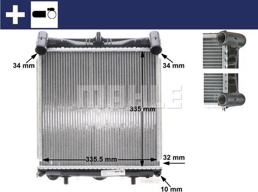 Wilmink Group WG2183523 - Радіатор, охолодження двигуна autocars.com.ua