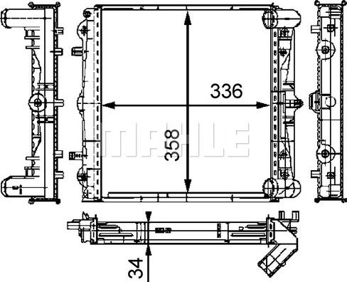 Wilmink Group WG2183538 - Радіатор, охолодження двигуна autocars.com.ua