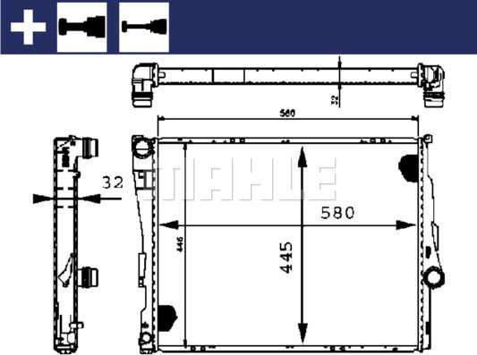 Wilmink Group WG2183631 - Радіатор, охолодження двигуна autocars.com.ua