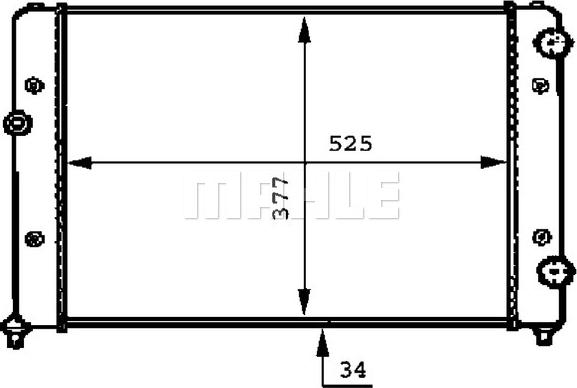 Wilmink Group WG2183691 - Радиатор, охлаждение двигателя autodnr.net