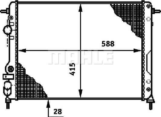 Wilmink Group WG2183804 - Радиатор, охлаждение двигателя autodnr.net