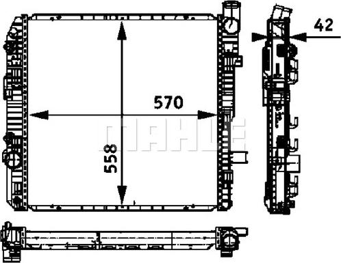 Wilmink Group WG2183871 - Радіатор, охолодження двигуна autocars.com.ua