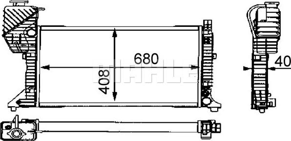 Wilmink Group WG2183891 - Радіатор, охолодження двигуна autocars.com.ua