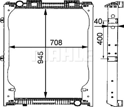 Wilmink Group WG2183895 - Радиатор, охлаждение двигателя autodnr.net