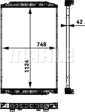 Wilmink Group WG2183915 - Радіатор, охолодження двигуна autocars.com.ua